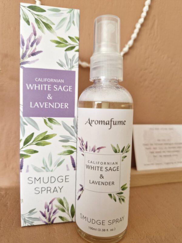 smudge spray witte salie en lavender